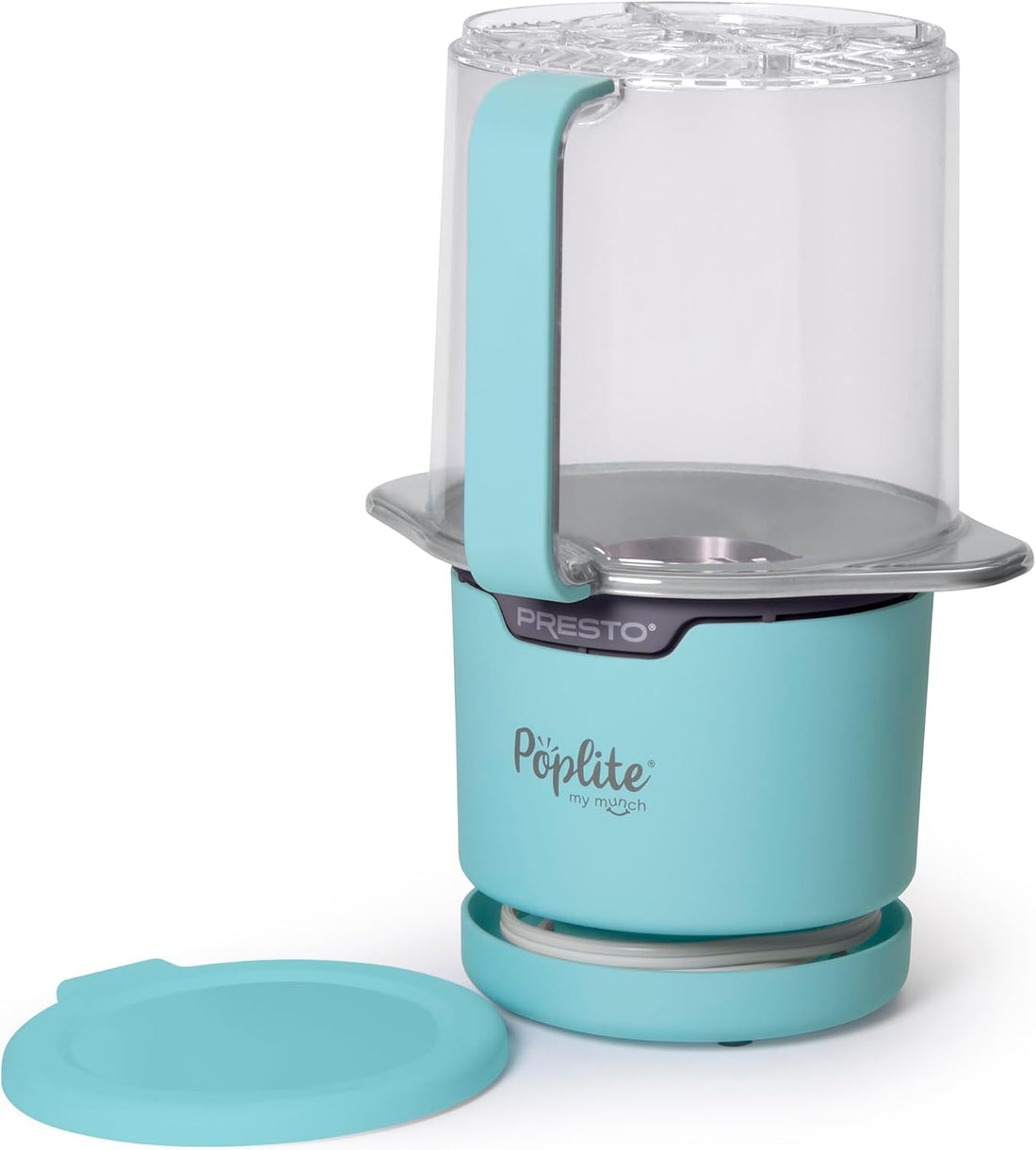 Presto PopLite My Munch Hot Air Popcorn Popper, Personal Sized, 8-Cup Capacity
