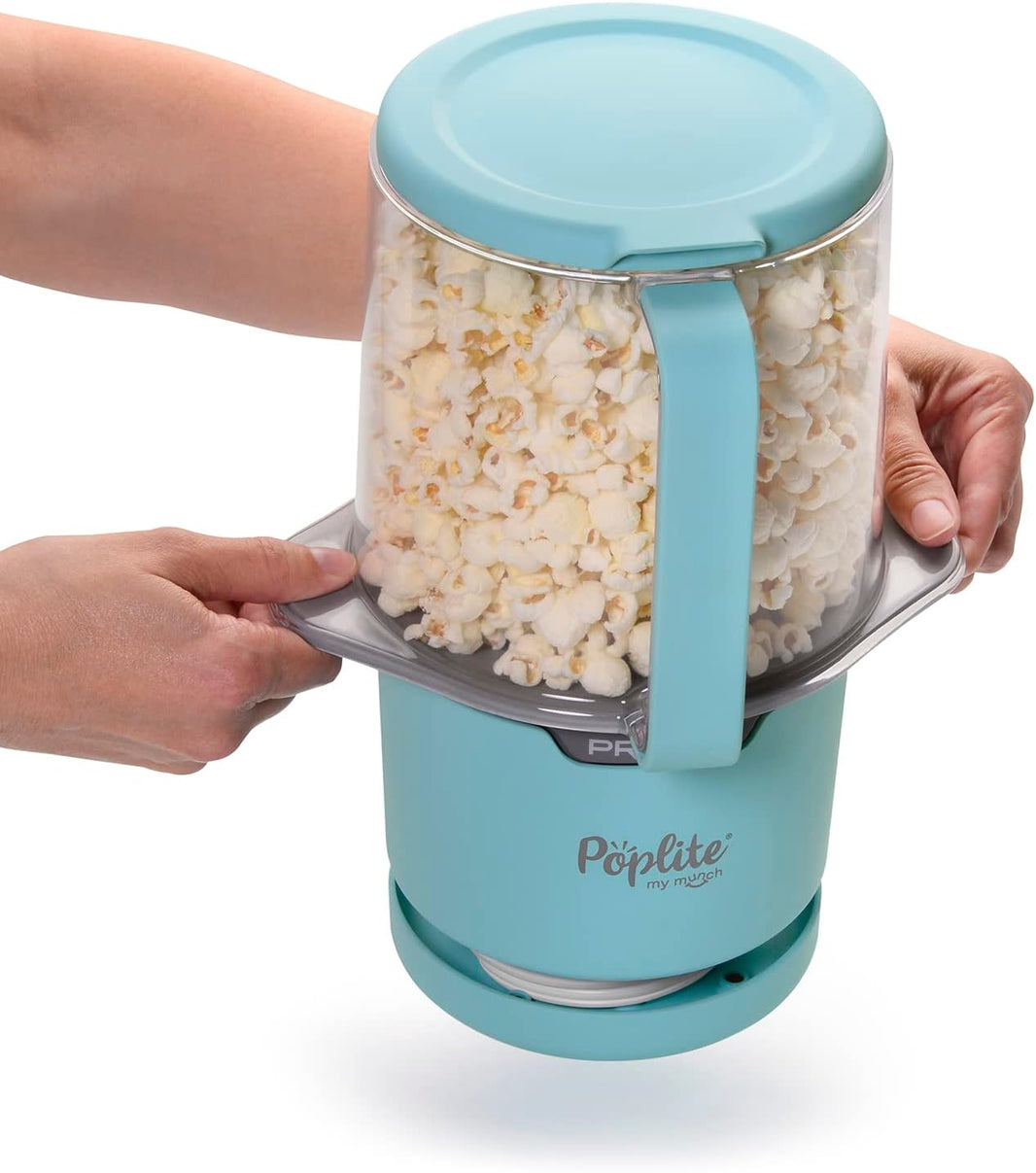 Presto PopLite My Munch Hot Air Popcorn Popper, Personal Sized, 8-Cup Capacity