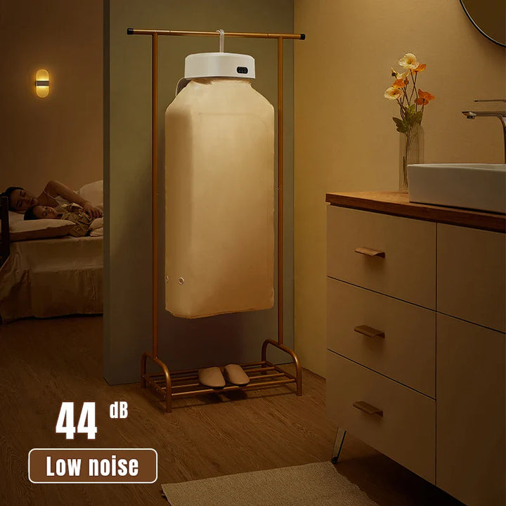 Compact Portable Heated Clothes Dryer for Home Travel | Electric Wall-Mounted Airer